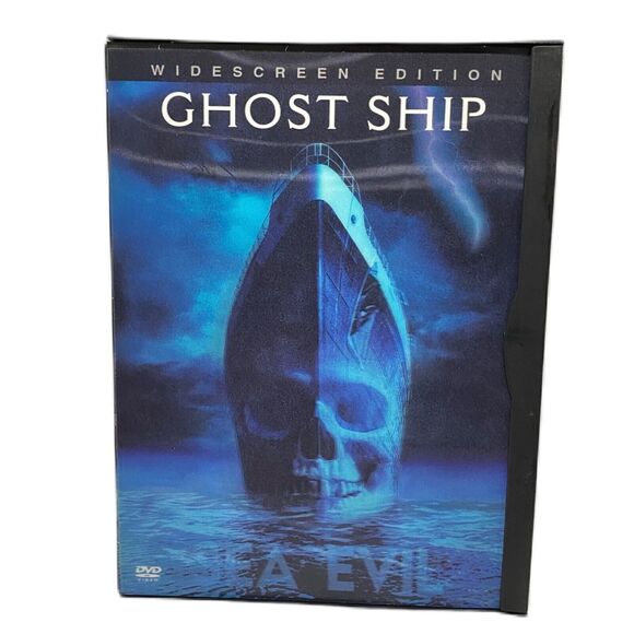Ghost Ship DVD 2003 Widescreen Warner Brothers Holographic Cover Horror Rated R - Picture 1 of 11